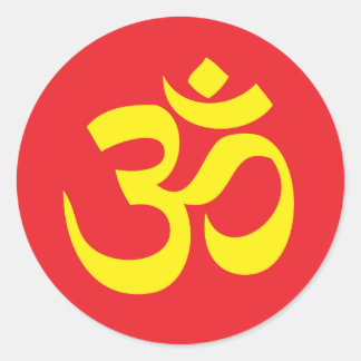 Sticker Rond Om Namah Shivay