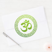 Sticker Rond Om, Om Hindu, Om Symbole, Om Logo, Aum (Enveloppe)