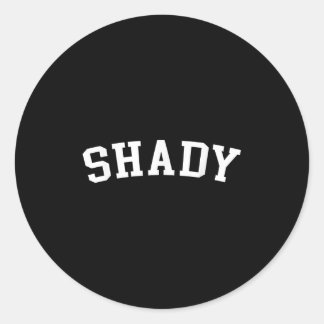 Sticker Rond Ombragé