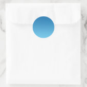 Sticker Rond Ombre bleu foncé (Sac)