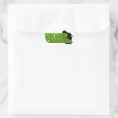 Sticker Rond Ombre CheeseHead (Sac)