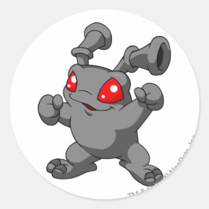 Sticker Rond Ombre de Grundo