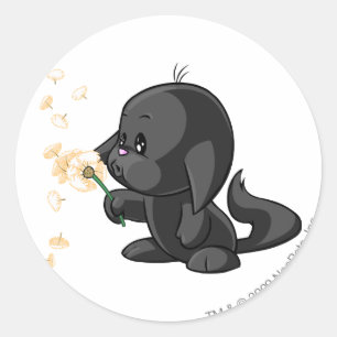 Sticker Rond Ombre de Kacheek