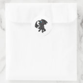 Sticker Rond Ombre de Shoyru (Sac)