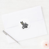 Sticker Rond Ombre Lupe (Enveloppe)