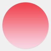 Sticker Rond Ombre rouge (Devant)