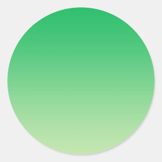Sticker Rond Ombre verte (Devant)