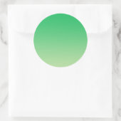 Sticker Rond Ombre verte (Sac)