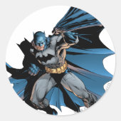 Sticker Rond Ombre vive Batman (Devant)
