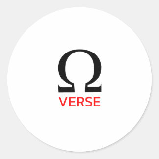 Sticker Rond Omegaverse