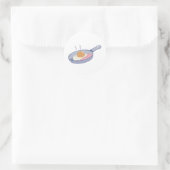 Sticker Rond Omelette (Sac)