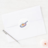 Sticker Rond Omelette (Enveloppe)