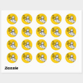 STICKER ROND OMG, J'AI DIT QUE J'AVAIS DES FIGUES (Feuille)
