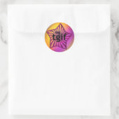 Sticker Rond OMG ! tgif (Sac)