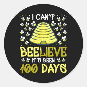 Sticker Rond On ne peut pas croire que ça a été 100 jours 100e