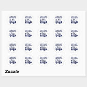 Sticker Rond On se fait piéger (Feuille)