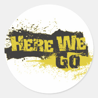 Sticker Rond On y va