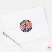 Sticker Rond Oncle Sam (Enveloppe)