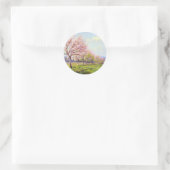 Sticker Rond Onderdonk - Peach Orchard, (Sac)