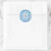 Sticker Rond Ondes (Sac)