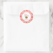 Sticker Rond One In A Melon 1er Anniversaire (Sac)