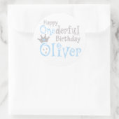 Sticker Rond ONEderful Oliver (Sac)