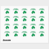 Sticker Rond O'Neill Irish (Feuille)