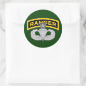 Sticker Rond Onglet Ranger et ailes Master Blaster (Sac)
