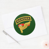 Sticker Rond Onglet Ranger et badge Pathfinder (Enveloppe)