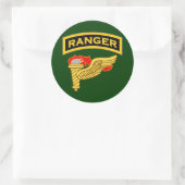 Sticker Rond Onglet Ranger et badge Pathfinder (Sac)