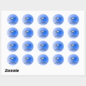 Sticker Rond Opal (Feuille)