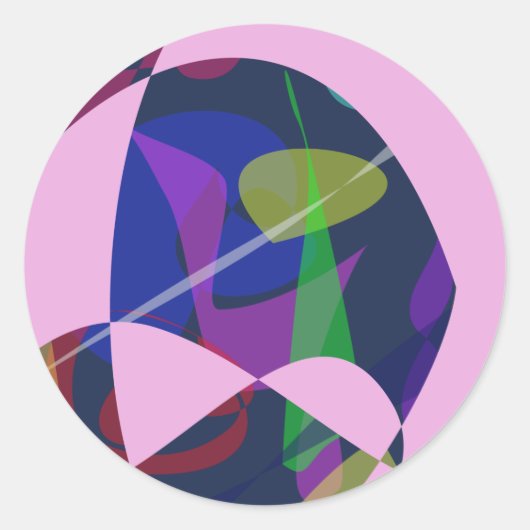 Sticker Rond Opaque (Devant)