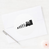 Sticker Rond Opérateur de chariot élévateur (Enveloppe)