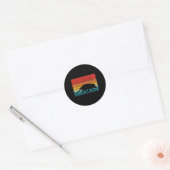 Sticker Rond Opossum Possum (Enveloppe)
