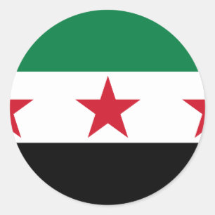 Sticker Rond opposition de la Syrie