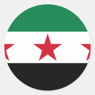 Sticker Rond opposition de la Syrie