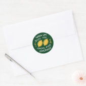 Sticker Rond Optimisme de limonade, citrons d'été (Enveloppe)