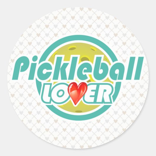 Sticker Rond Options Pickleball Lover 2A-2B (Devant)
