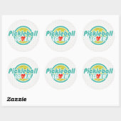 Sticker Rond Options Pickleball Lover 2A-2B (Feuille)