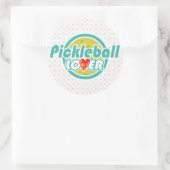 Sticker Rond Options Pickleball Lover 2A-2B (Sac)