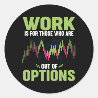Sticker Rond Options Trading Stock Market Day Trading Investiss