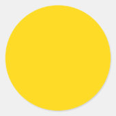 Sticker Rond Or (Devant)