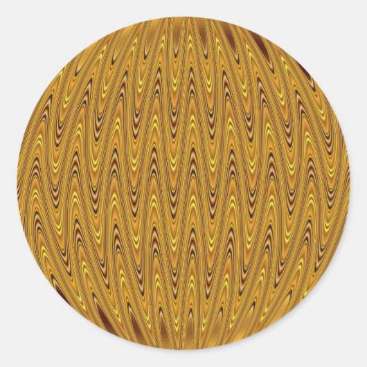 Sticker Rond or circulaire (Devant)