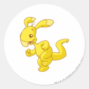 Sticker Rond Or de Blumaroo