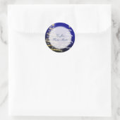 Sticker Rond Or et argent (Sac)