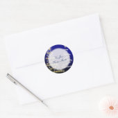 Sticker Rond Or et argent (Enveloppe)