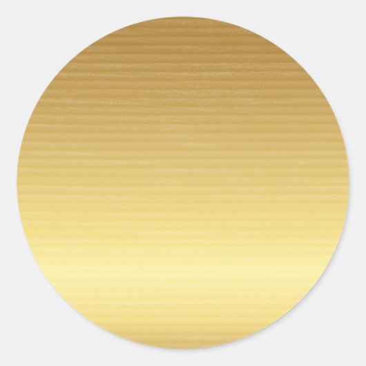 Sticker Rond Or horizontal (Devant)