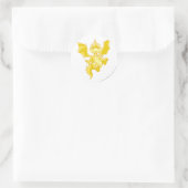 Sticker Rond Or Scorchio (Sac)