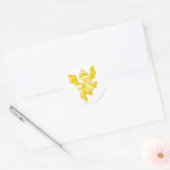 Sticker Rond Or Scorchio (Enveloppe)