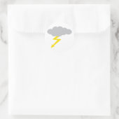 Sticker Rond orage (Sac)